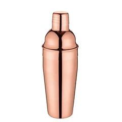 Cilio Copper Plated Cocktail Shaker 500ml
