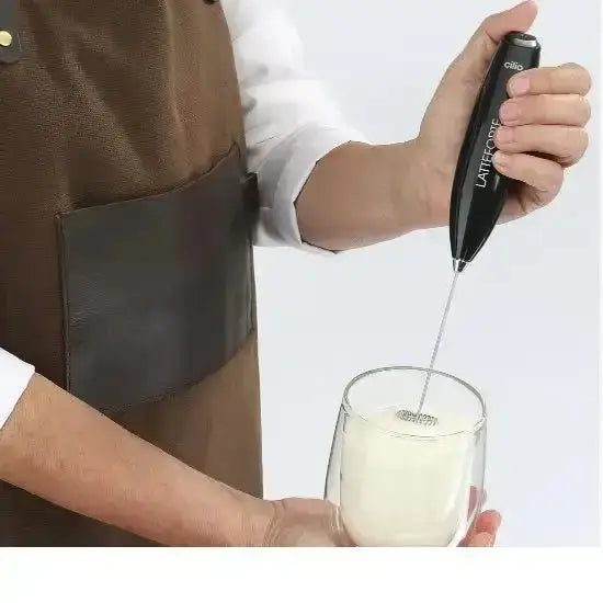 Cilio Latteforte Chrome Handheld Milk Frother