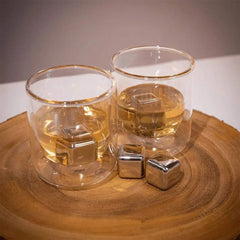 Cilio Stainless Steel Cooling Cubes Set Of 4