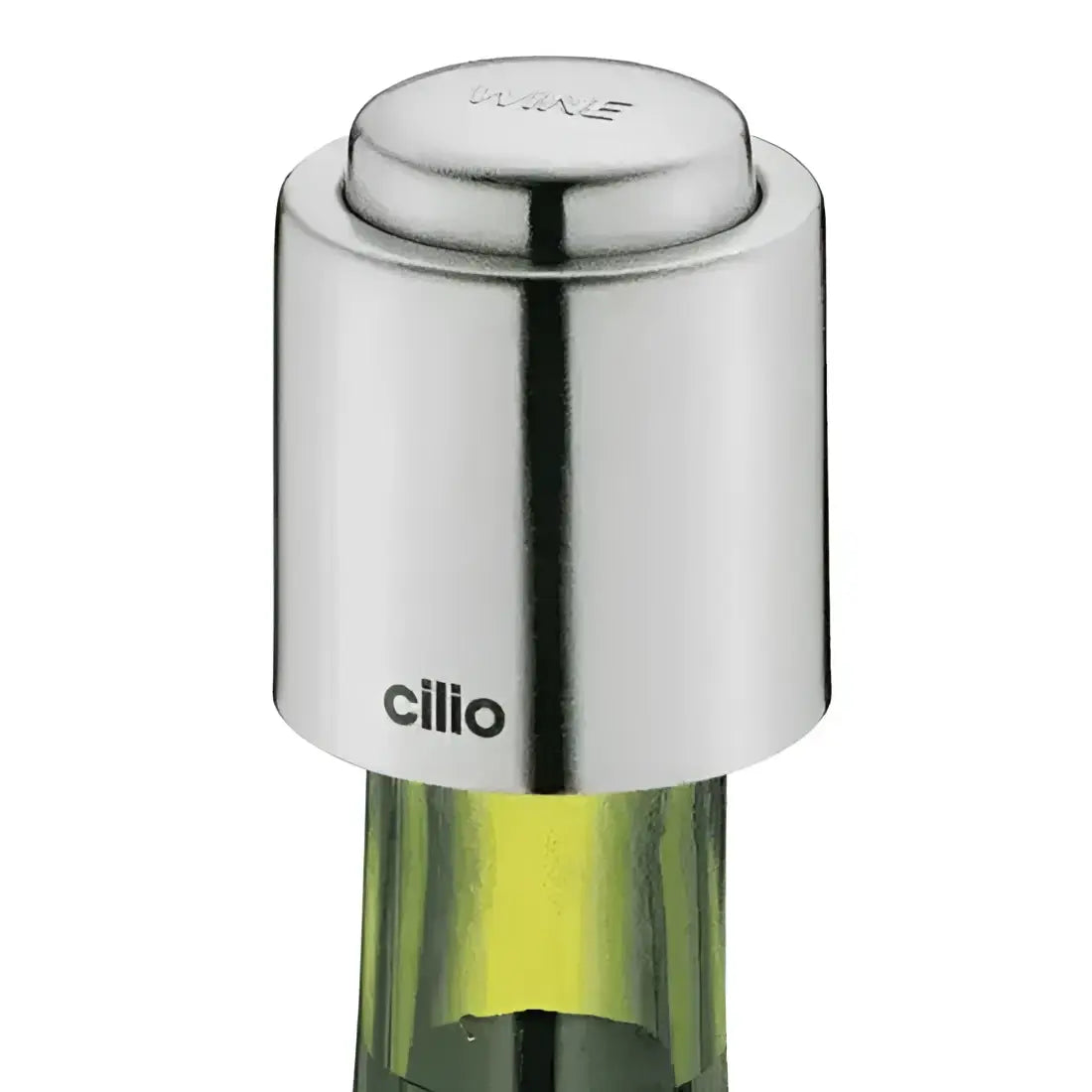 Cilio Stainless Steel Wine Bottle Stopper