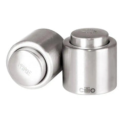 Cilio Stainless Steel Wine Bottle Stopper