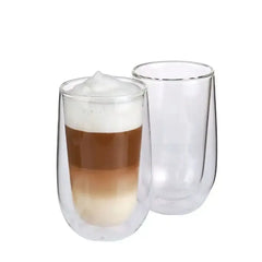 Cilio Verona Double Walled Latte Glasses Set of 2 350ml