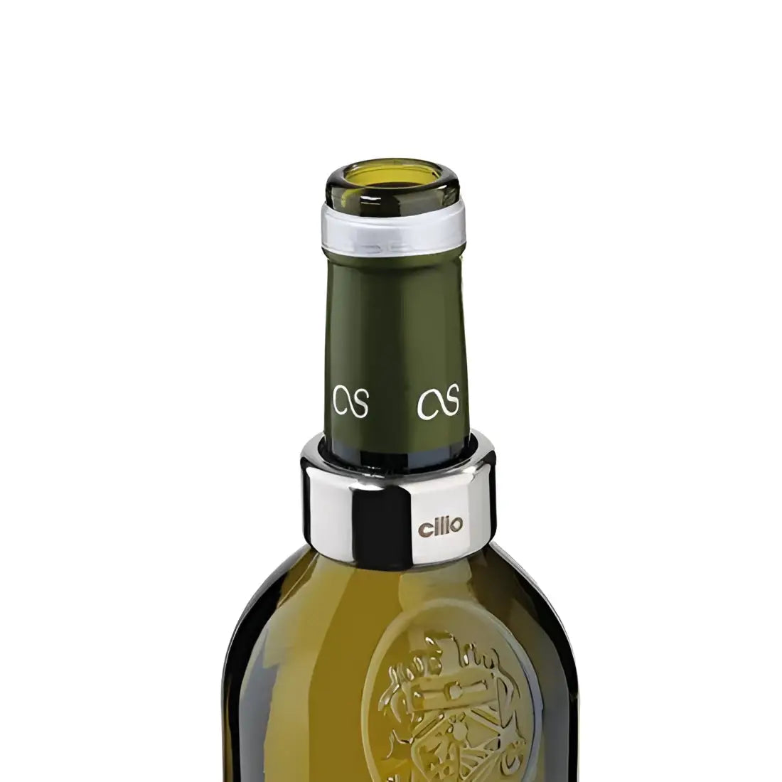 Cilio Wine Bottle Drip Catcher Rings Set of 2