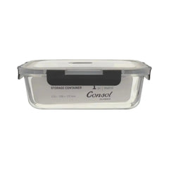 Consol Madrid Rectangular Glass Food Storage Container 1.5L
