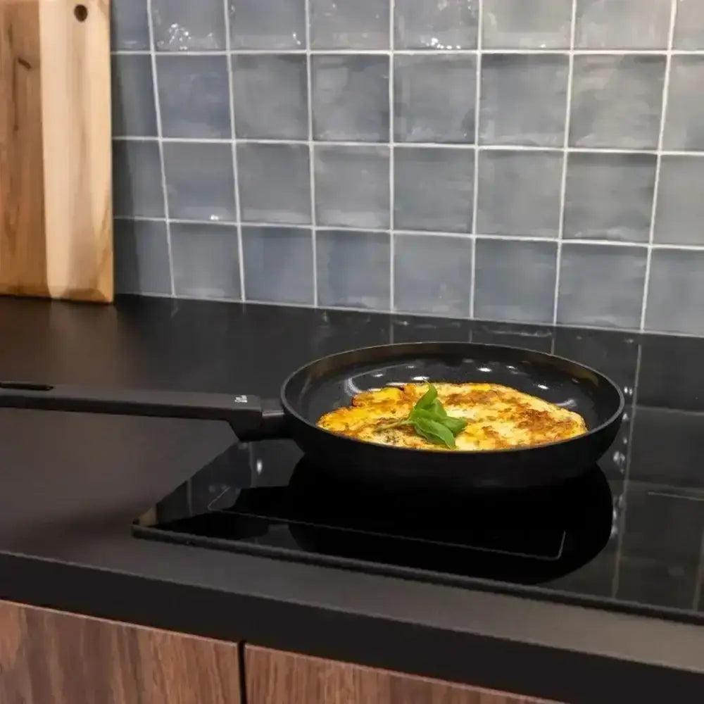 Cosy & Trendy Full Black Ceramic Non-Stick Frying Pan 24cm