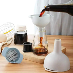 Creative Cooking 4-in-1 Funnel With Sieve Set
