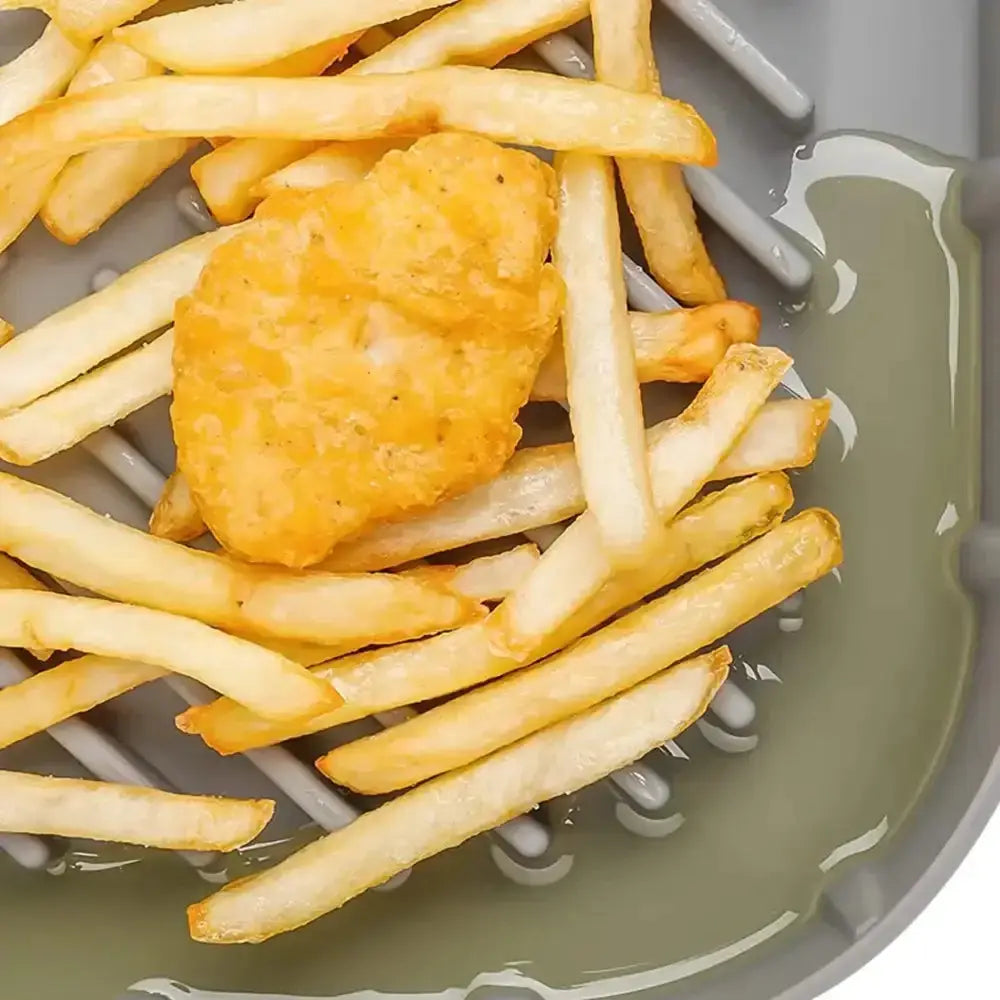 Creative Cooking Round Silicone Air Fryer Basket 19cm