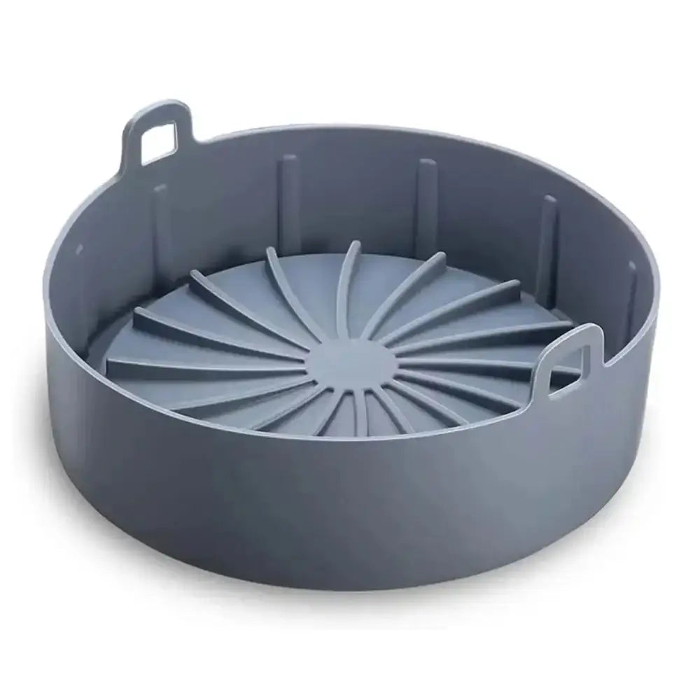 Creative Cooking Round Silicone Air Fryer Basket 19cm