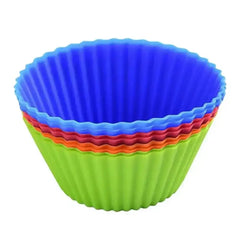 Creative Cooking Silicone Muffin Cup Set of 8