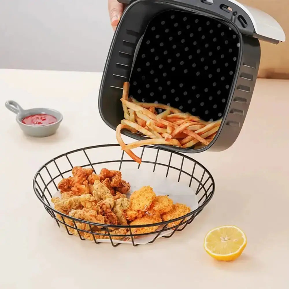 Creative Cooking Square Silicone Air Fryer Mat 21cm