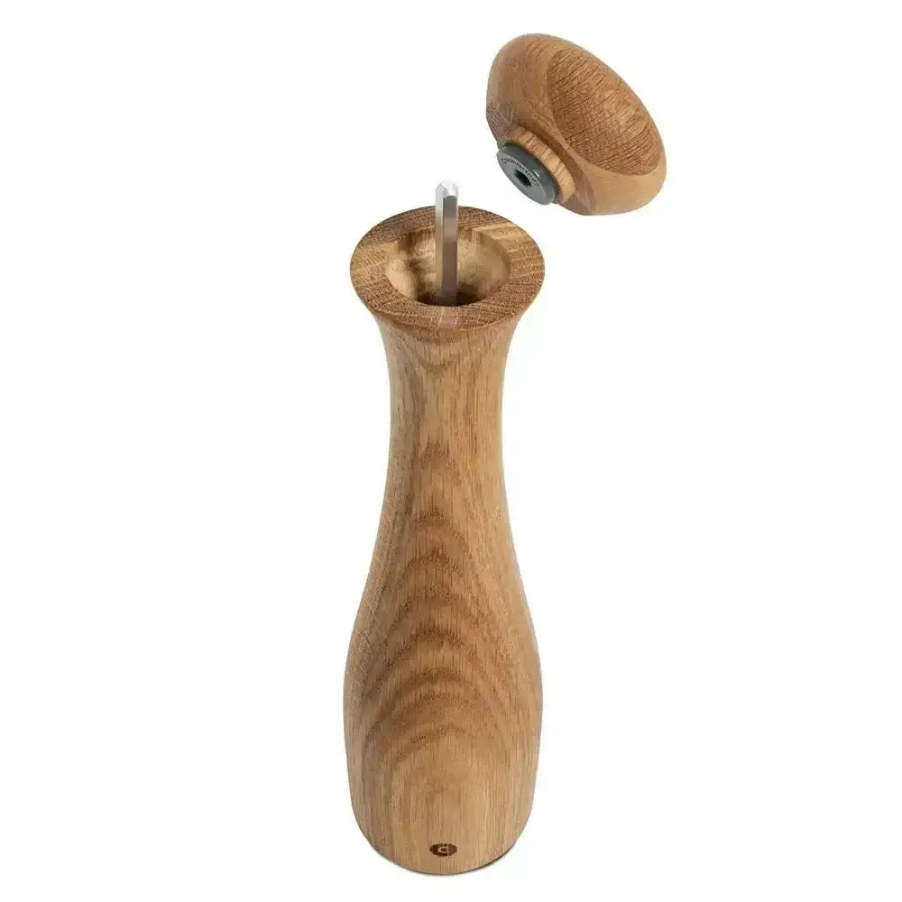 CrushGrind Lyon Salt & Pepper Grinder Oak 30cm