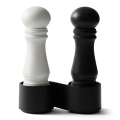 CrushGrind Mini Grinder Set Black & White 12cm