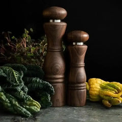 CrushGrind Paris Walnut Salt & Pepper Grinder 16.5cm