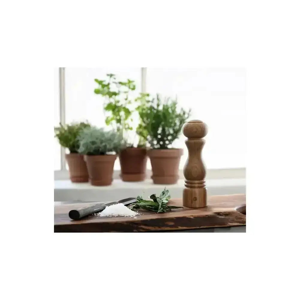 CrushGrind Torino Oak Salt and Pepper Grinder 20cm