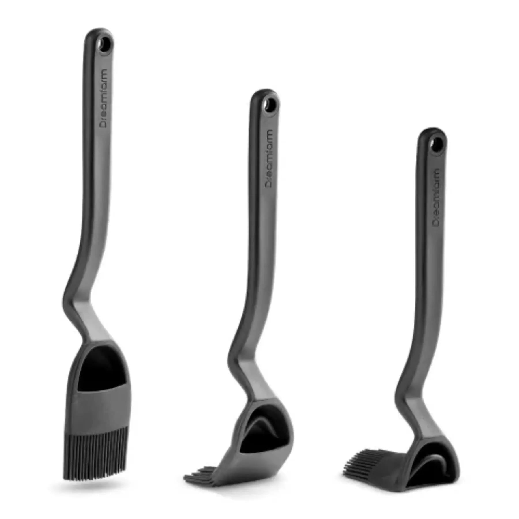 Dreamfarm BBQ Brizzle Basting Brush Black