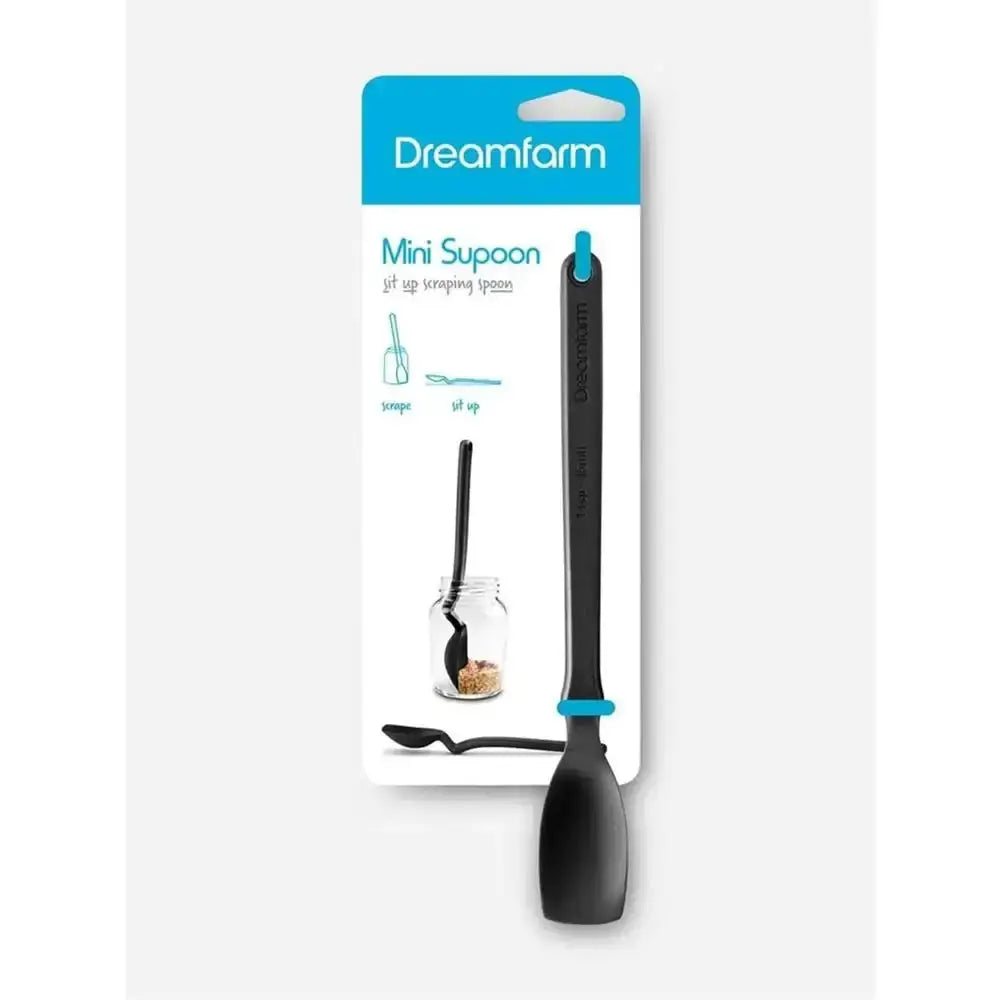 Dreamfarm Mini Supoon Spoon Charcoal Black