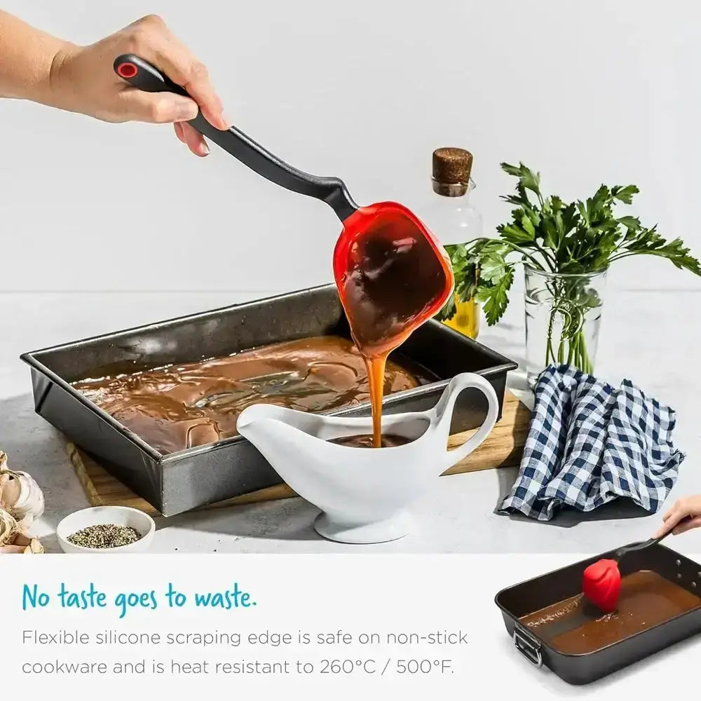 Dreamfarm Silicone Spadle Ladle Red