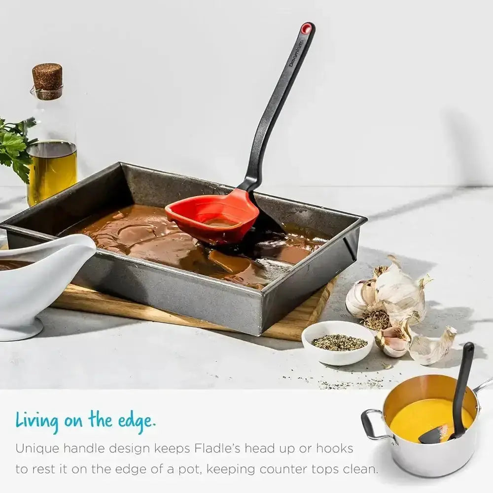 Dreamfarm Silicone Spadle Ladle Red