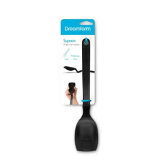 Dreamfarm Supoon Silicone Scraping Spoon Black