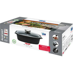 Elo Quatro Rectangular Roaster and Lid 40x22cm