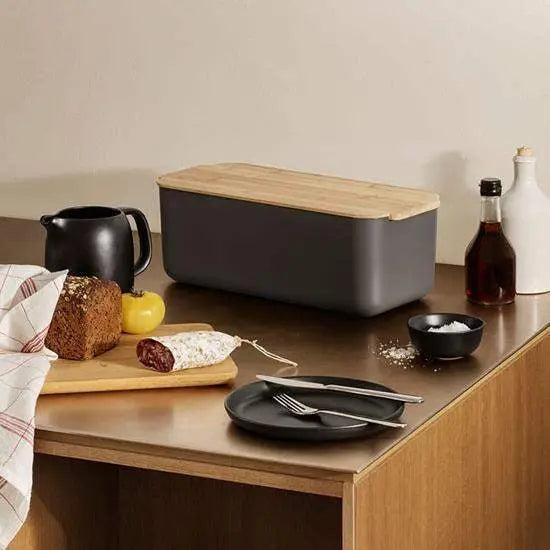 Eva Solo Nordic Kitchen Bread Bin Elephant Grey