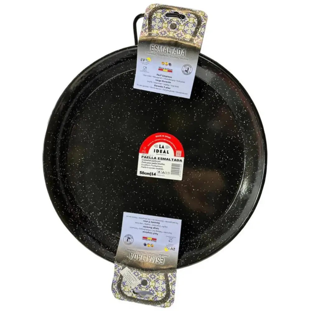 Garcima Spanish Enamel Paella Pan 50cm