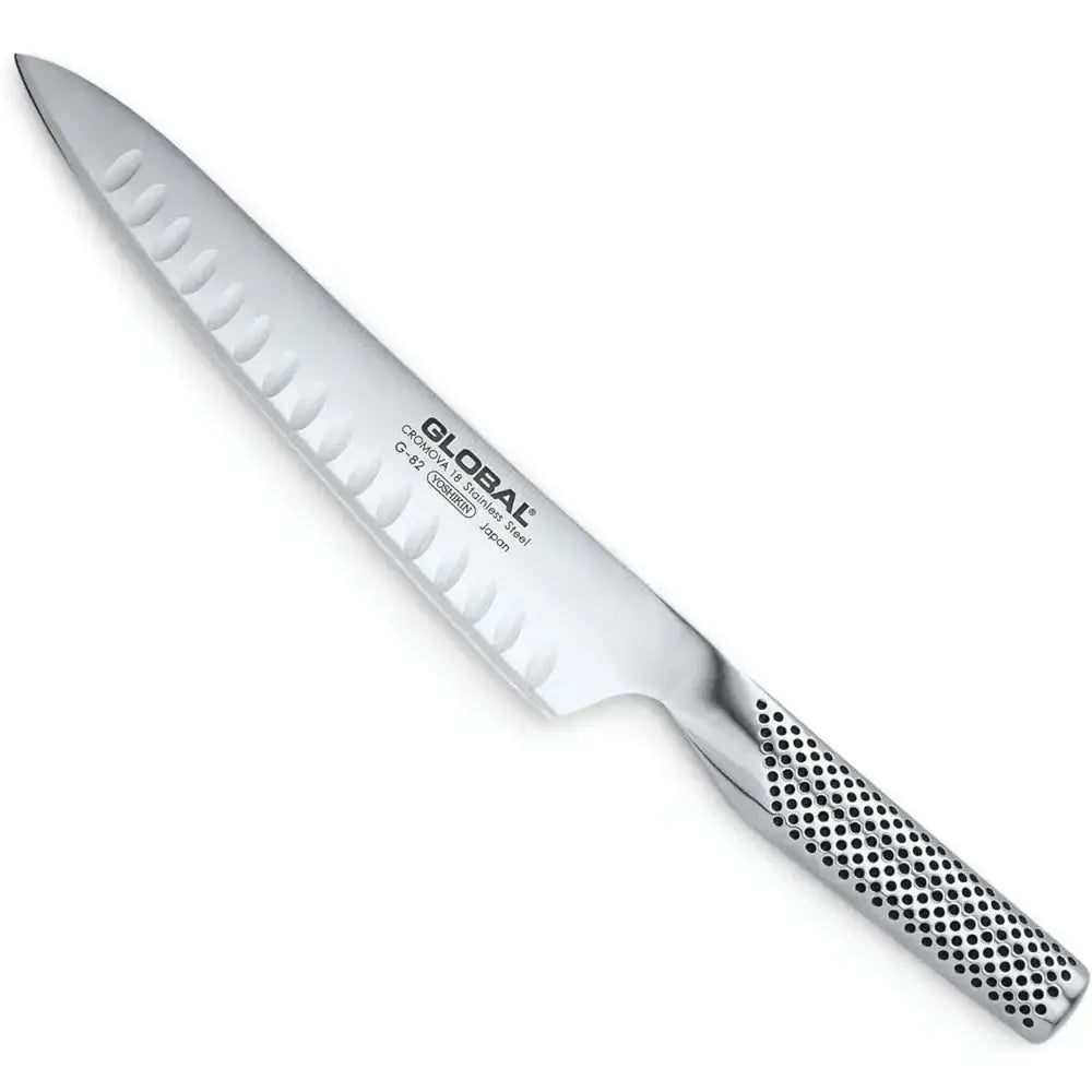 Global G Series Fluted Carving Knife 21cm