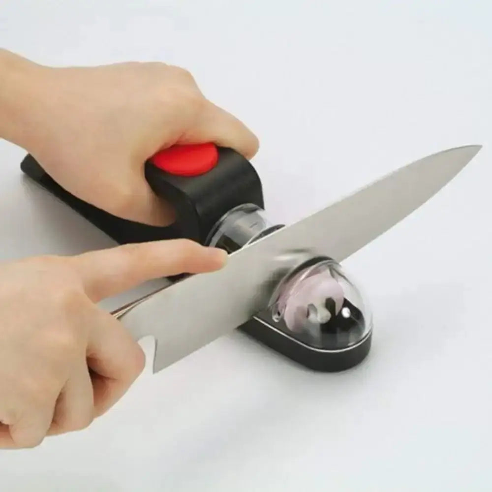 Global MinoSharp 2+ Ceramic Water Sharpener Black and Red