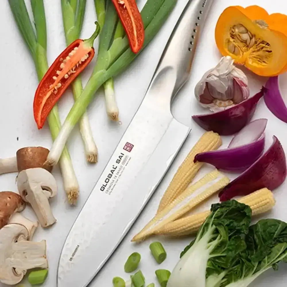 Global SAI Santoku Knife 19 cm