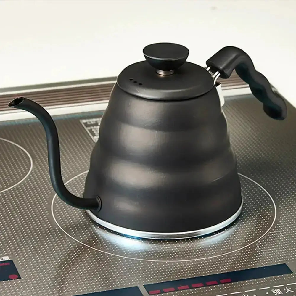 Hario V60 Buono Stainless Steel Drip Kettle Black 1.2L