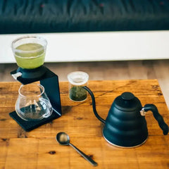 Hario V60 Buono Stainless Steel Drip Kettle Black 1.2L