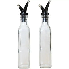 Home Classix Dual Spout Square Oil & Vinegar Set 250ml
