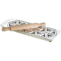 Imperia Ravioli Tray 18 Hole and Rolling Pin