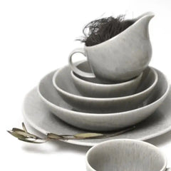 Jan Ashes & Olive Nibble Bowls Stoneware Grey Set of 4