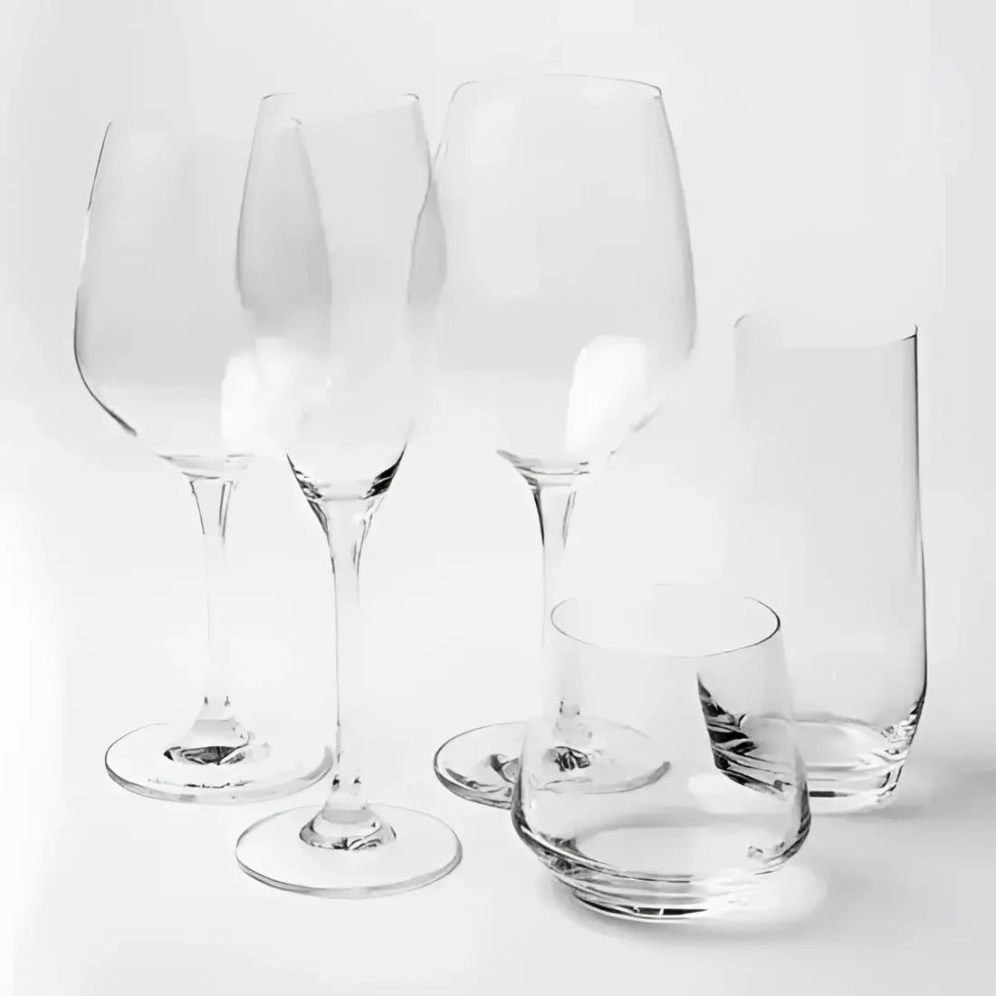 Jan Crystal Red Wine Glasses Set of 4