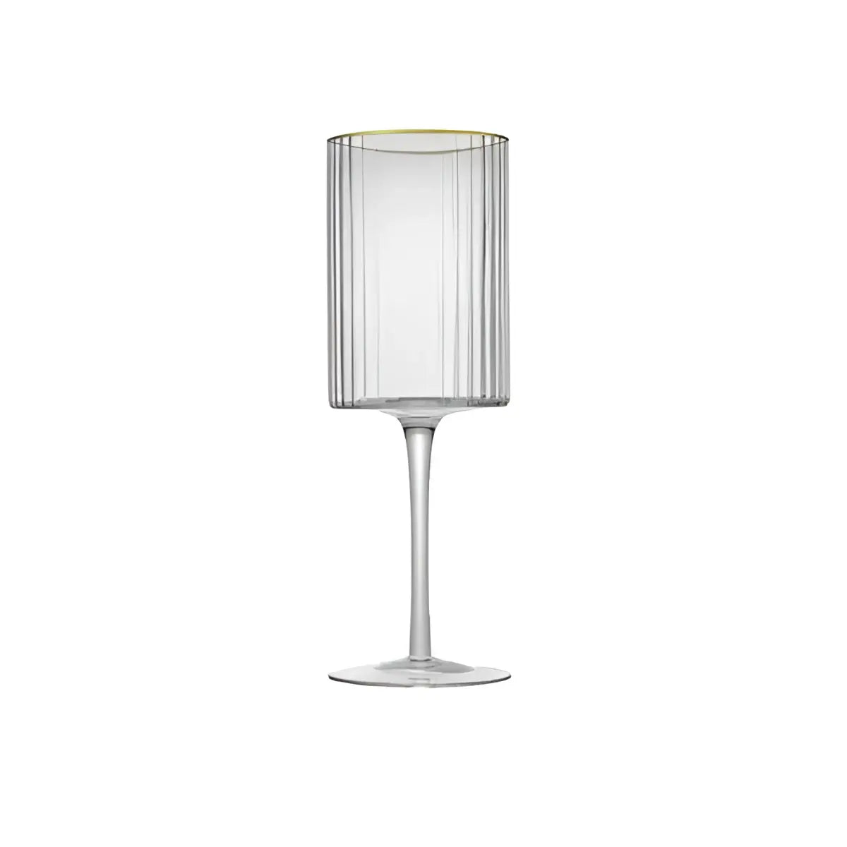 Jan Opulent Red Wine Crystal Glasses Set of 2