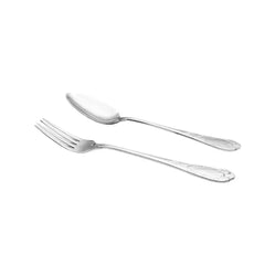 Jan Pluto Stainless Steel Salad Server Set 2pc