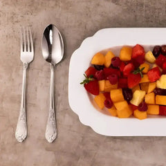 Jan Pluto Stainless Steel Salad Server Set 2pc