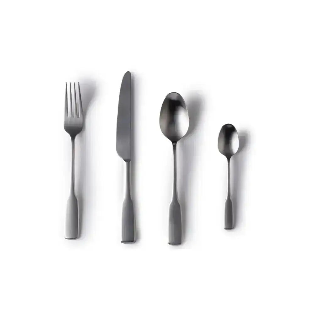 Jan Stainless Steel Satin Cutlery Set of 16