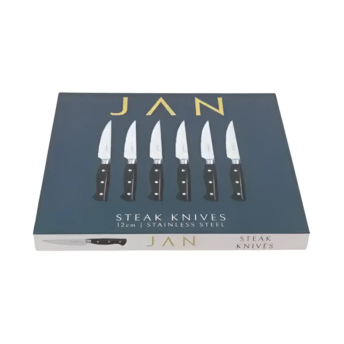 Jan Steak Knives In Magnetic Box Set of 6