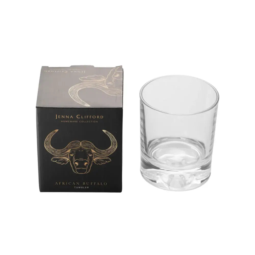 Jenna Clifford Frosted Whiskey Glass Buffalo 350ml
