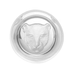 Jenna Clifford Frosted Whiskey Glass Leopard 350ml