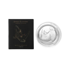 Jenna Clifford Frosted Whiskey Glass Rhino 350ml