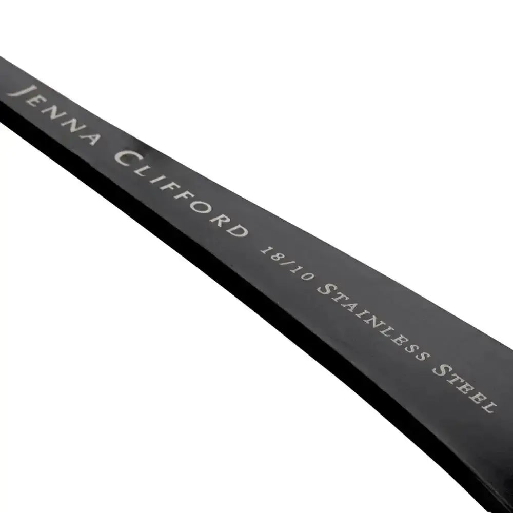 Jenna Clifford Modera Satin Black Cutlery Set 16 Piece