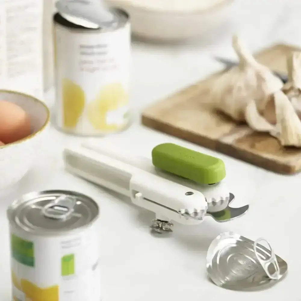 Joseph Joseph 3-in-1 Can Opener White Green