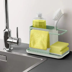 Joseph Joseph Caddy Sink Organizer Stone Green